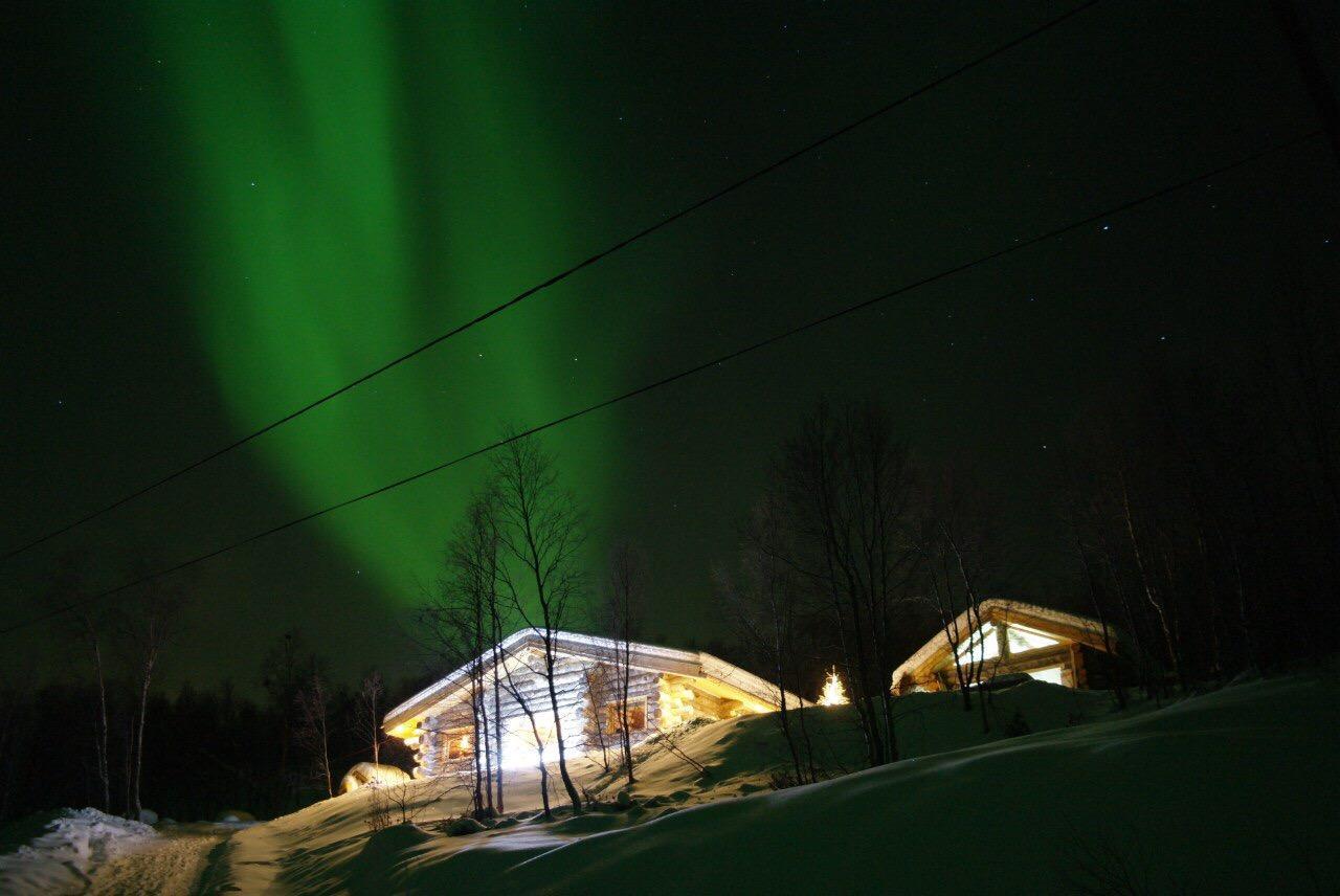 Jarfjord Arctic Aurora Lodge Karpbukt Extérieur photo