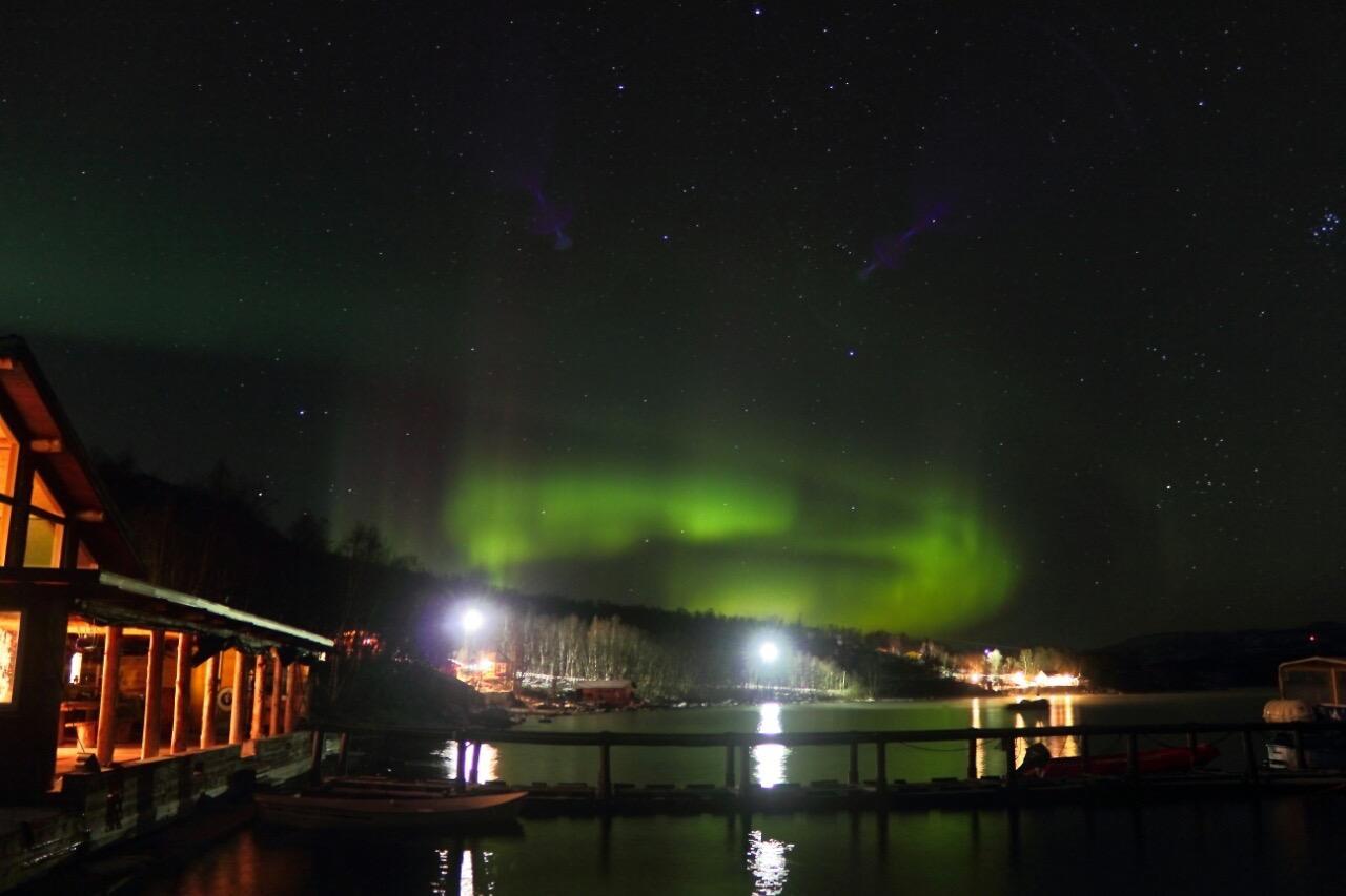 Jarfjord Arctic Aurora Lodge Karpbukt Extérieur photo